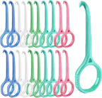 20PCS Aligner Remover Tool,5 Colors Clear Aligner Removal Tool for Invisalign Removable Retainers, Aligners,Braces Removal Kit