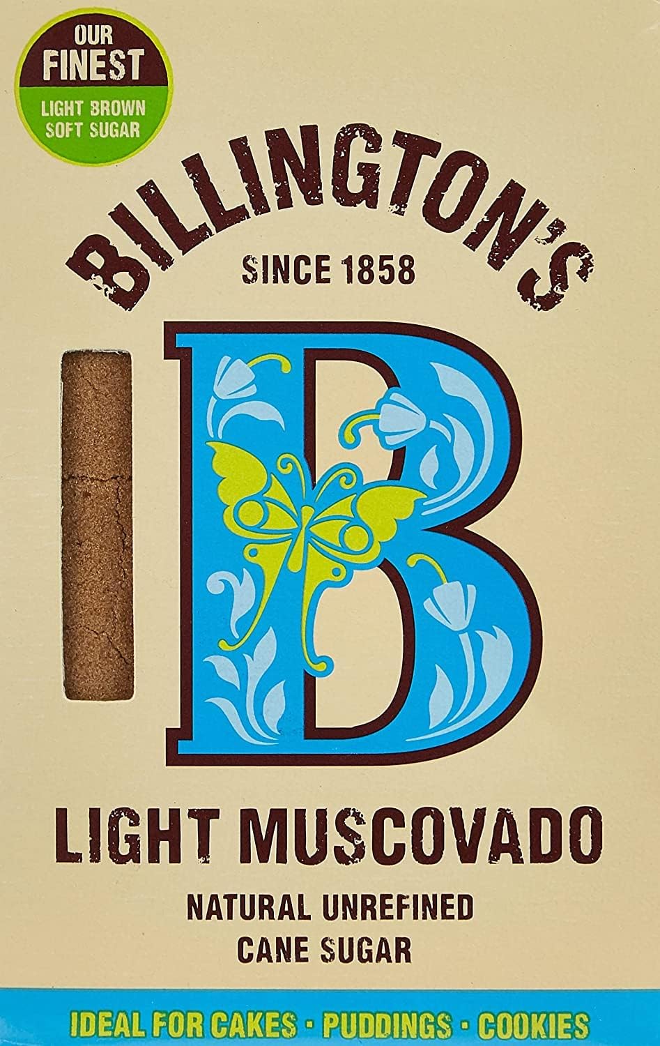 Billingtons Light Muscovado Sugar 500 g (Pack of 5)