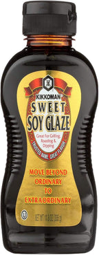 KIKKOMAN GLAZE SOY SWT, 11.8 OZ Pack of 9