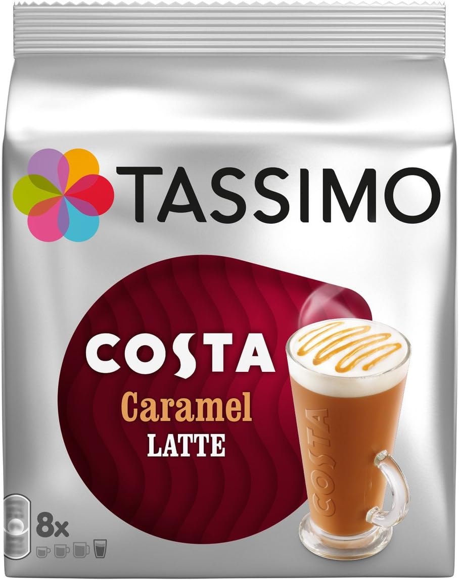Tassimo Tassimo Costa Caramel Latte X Pack Of 2 (16 Servings)