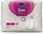 Abena San Premium Incontinence Pads, Heavy Absorbency, (Sizes 8 to 11), Size 11, 84 Count