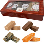 Uncle Butch’s Fudge Gift Box – 4-Piece Custom Flavors Sampler Made with Real Butter – Handcrafted Fudge Candy – Choose from 70+ Creamy Options Like Chocolate, Maple Walnut, Peanut Butter & More (32 oz) 1 Pack