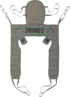 Invacare Premier Dress Toileting High Sling for Patient Lifts, Polyester Fabric, Large, 2478446