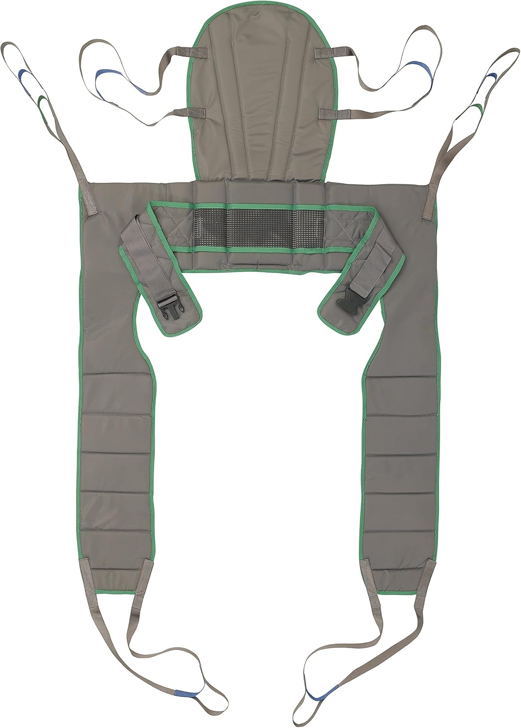 Invacare Premier Dress Toileting High Sling for Patient Lifts, Polyester Fabric, Large, 2478446