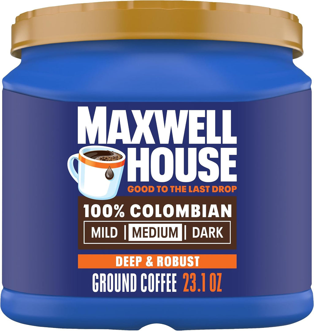 Maxwell House 23.1oz Ground Coffee Medium 100% Colombian Roast