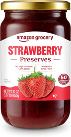Amazon Grocery, Strawberry Preserves, 30 oz
