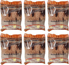 Henry Dixons Rhubarb & Custard Candy | Old Fashioned British Sweets | Individually Wrapped English Toffee | UK Favorites Hard Boiled Sweets | 4.23 Oz (Pack of 6)