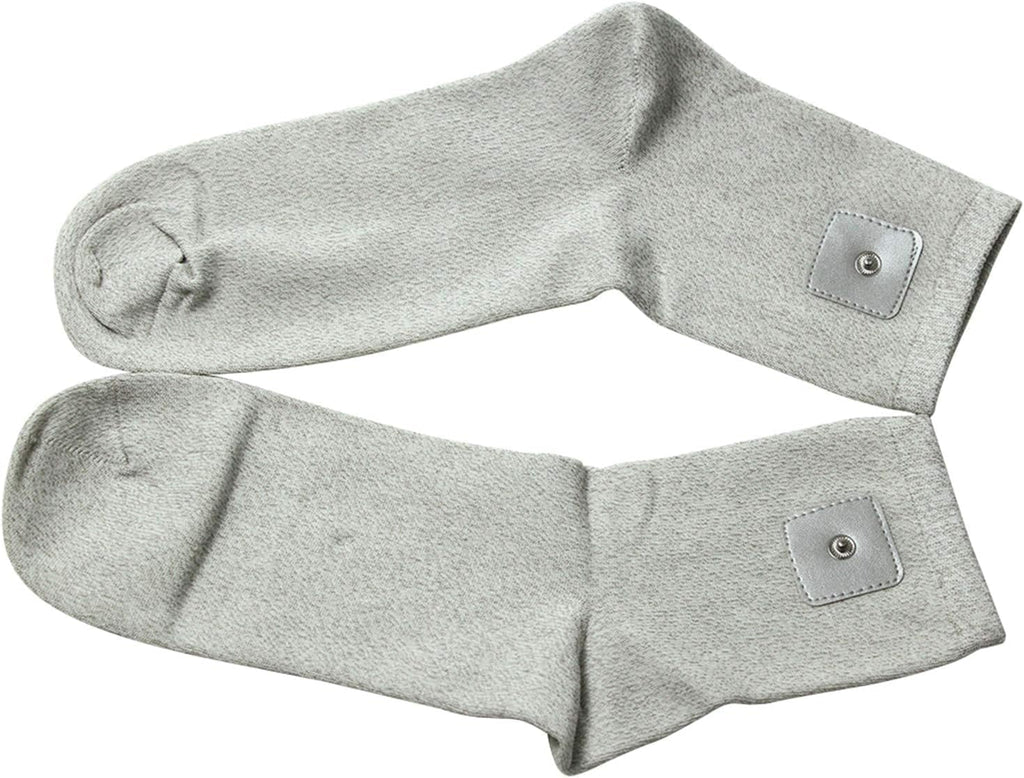 Silver Fiber Conductive Socks - Electrotherapy/Grounding Socks (1 Pair)