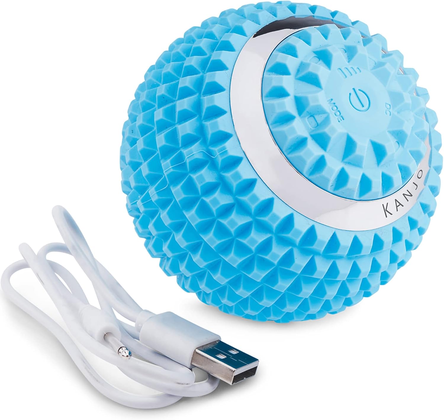 Kanjo Vibrating Acupressure Foot Pain Relief Ball - Foot or Leg Support Massager and Muscle Relaxer