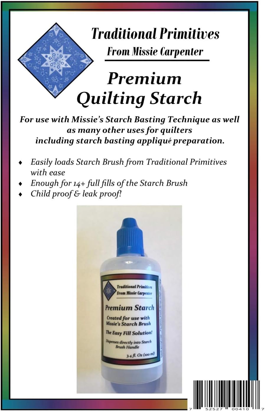Traditional Primitives Premium Quilting Starch Paper Piecing, Varies