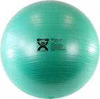 CanDo Inflatable Exercise Ball - Green 25.6", Durable Extra Thick Non-Slip Stability Ball for Core Workouts, Yoga, Pilates, Active Seating, Physical Therapy, Pregnancy, Home Gym, Flexibility