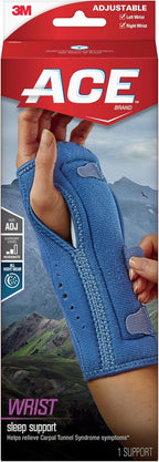ACE Brand Night Wrist Sleep Support 209626, Adjustable, 12 Packs per case