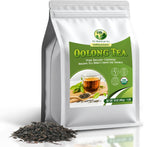 Wu Mountain Tea Organic Oolong Tea – 1 lb Loose Leaf – Premium Whole Black Chinese Tea Leaves – Smooth Aroma, Low Astringency, Naturally Energizing – Perfect for Hot & Iced
