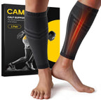 CAMBIVO Calf Compression Sleeve Men & Women- Shin Splint Brace Support for Legs Pain Relief, Varicose Vein Treatment