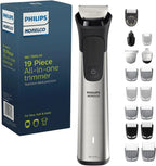 Philips Multigroom 7000 Series 21 Piece Beard Trimmer for Men, Hair & Body Grooming Kit, Precision Trimming Comb with Self-Sharpening Steel Blades, All-in-one Trimmer, Water Resistant
