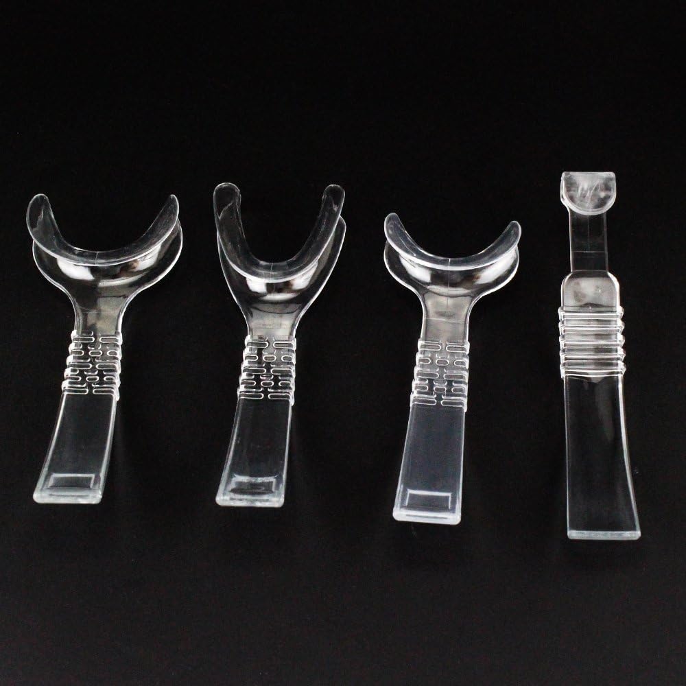 Airgoesin 4pcs Dental Orthodontic Intraoral Mouth Cheek Lip Wider Retractor Hook Openers Autoclavable for Taking Mouth Photos
