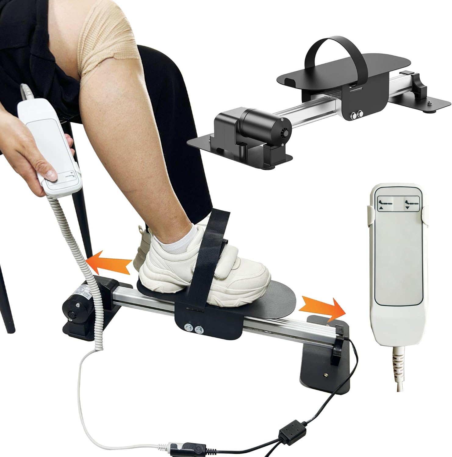 Electric Knee Glide for Knee Replacement Recovery Aids Kit Knee Therapy Exercise Strengthening Equipment for PCL ACL MCL Knee Surgery Before and After,FSA/HSA Eligible 2