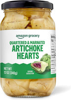 Amazon Grocery, Quartered & Marinated Artichoke Hearts, 12 Oz
