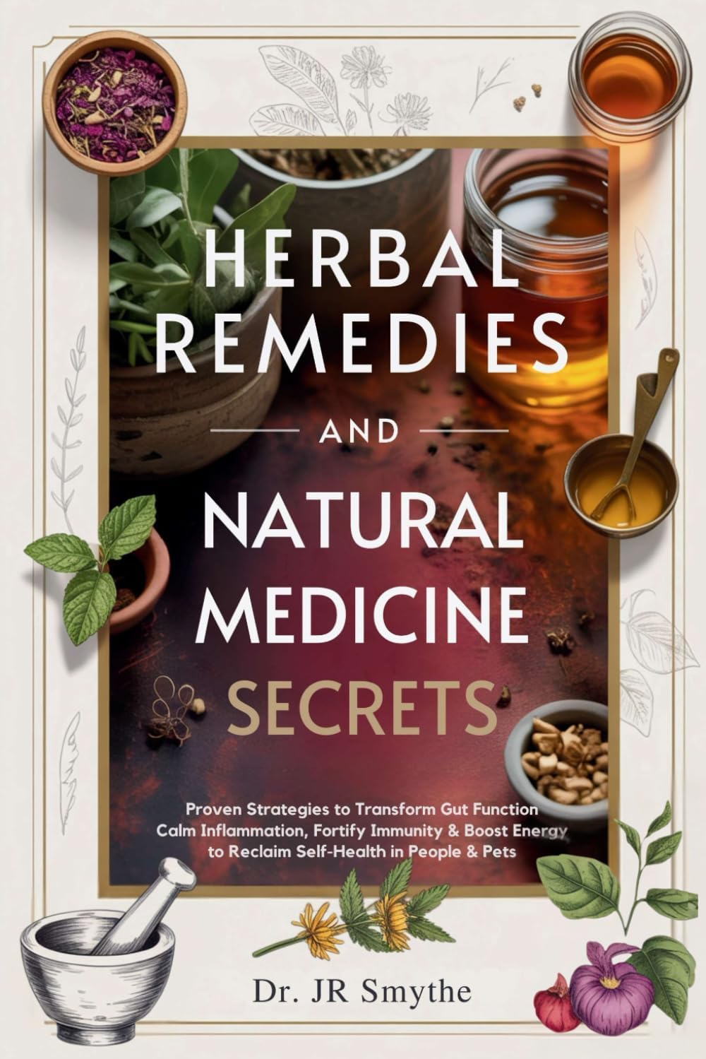 Herbal Remedies and Natural Medicine Secrets: Proven Strategies to Transform Gut Function, Calm Inflammation, Fortify Immunity & Boost Energy to Reclaim Self-Health in People & Pets