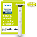 Philips Norelco OneBlade Intimate, Designed For Pubic Grooming, Trim & Shave With Extra Skin Protection, Model QP1924/70