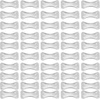 100Pcs Metal Fastener Clips for Bandages Replaceable Clasp for Elastic Wraps for Compression Crepe Bandages Durable Butterfly Clasp Design