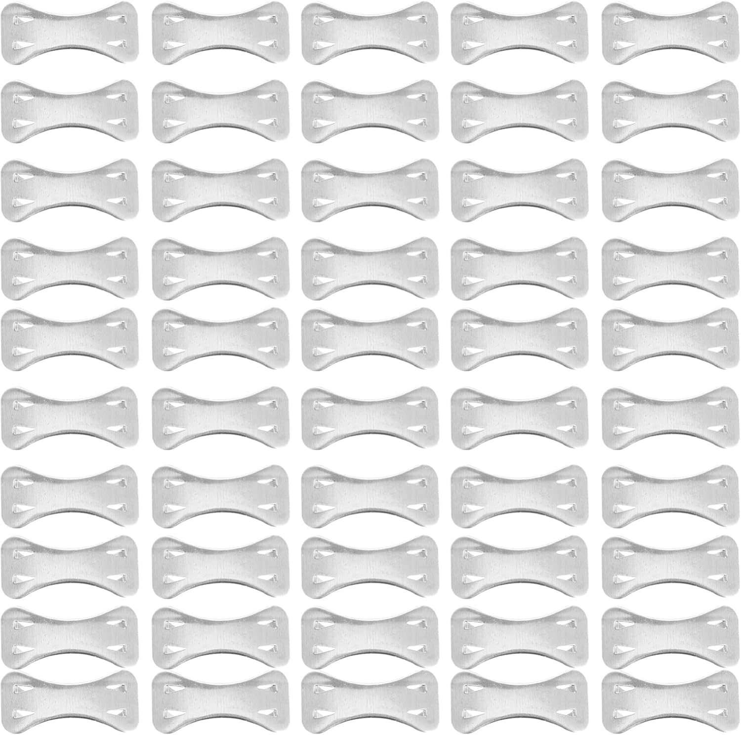 100Pcs Metal Fastener Clips for Bandages Replaceable Clasp for Elastic Wraps for Compression Crepe Bandages Durable Butterfly Clasp Design
