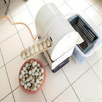 Automatic Electric Egg Washing Machine, 2300 Pcs/H Egg Washer, Egg Washer Machine with Roller Brush, Egg Cleaner Wash Machine, for Chicken, Duck, and Goose Eggs