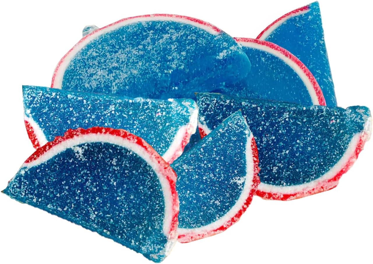 Candy Retailer Jelly Fruit Slices (Blue Raspberry, 1lb)