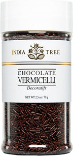 India Tree Chocolate Vermicelli, 2.5 oz (Pack of 3)