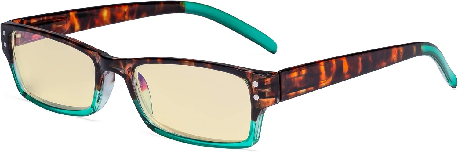 Eyekepper Spring Hinge Two-Tone Color Computer Glasses Readers Reading Glasses