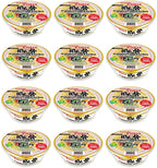 [SAPPORO ICHIBAN] Tonkotsu Ramen Bowl (Donburi) Noodles, No. 1 Tasting Japanese Instant Cup Noodles (2.94 oz x 12 Bowls) (Tonkotsu)