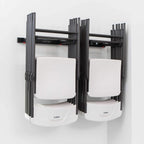 LIFETIME 80719 Wall Mounted Chair Rack Black