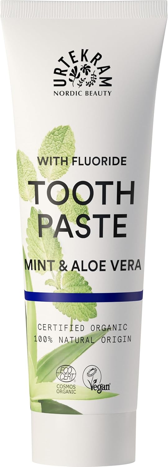 Organic Mint & Fluoride Toothpaste - 75ml