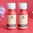 SATVIK Set of 2 - (25gmx2) Red Ashtagandha Chandan Tikka Powder | Traditional Laal Tilak Roli for Pooja, Festivals & Ritual Use