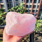 Large Natural Pink Rose Quartz Crystal Reiki Healing Specimen Rough Loose Stone Chakra Minerals Wedding Home Decoration 1PC (2200G-2600G)