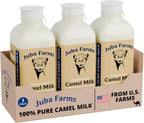 100% Natural Camel Milk – Grade A, Fresh Frozen Pints – Pure & Nutritious, Lightly Pasteurized – From U.S. Camel Dairy (3 Pack)