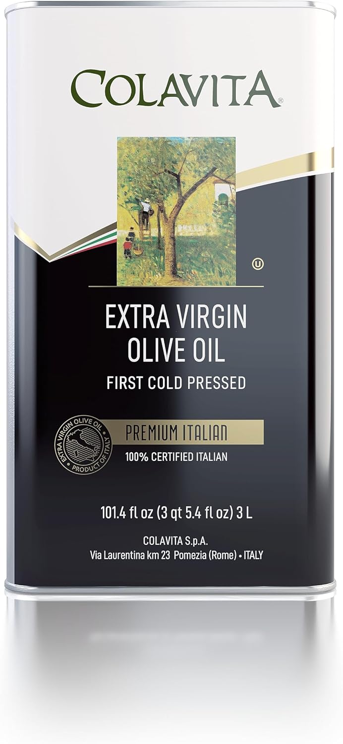 Colavita Premium Italian Extra Virgin Olive Oil Tin, 101.4 fl. oz. Tin