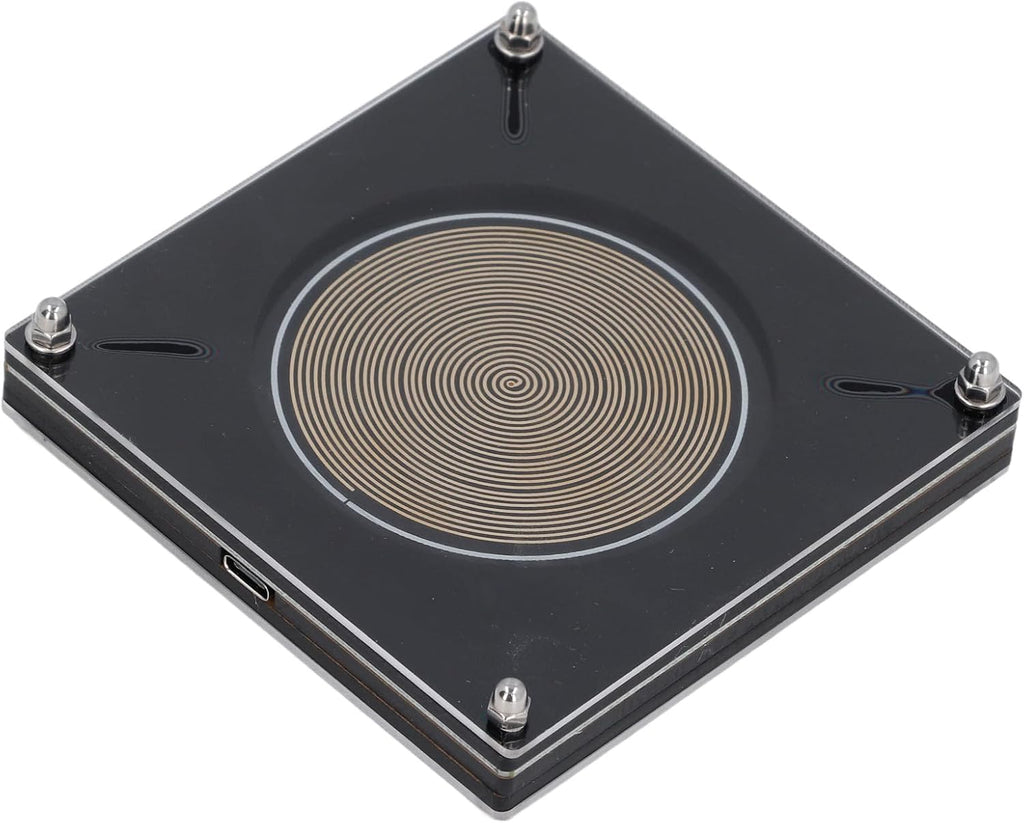 Hilitand Schumann Resonance Generator 7.83HZ Ultra Low Frequency Pulse Resonator with Indicator Improve Sleep and Health, Stable and Effective, Suitable Containers for Water Filling