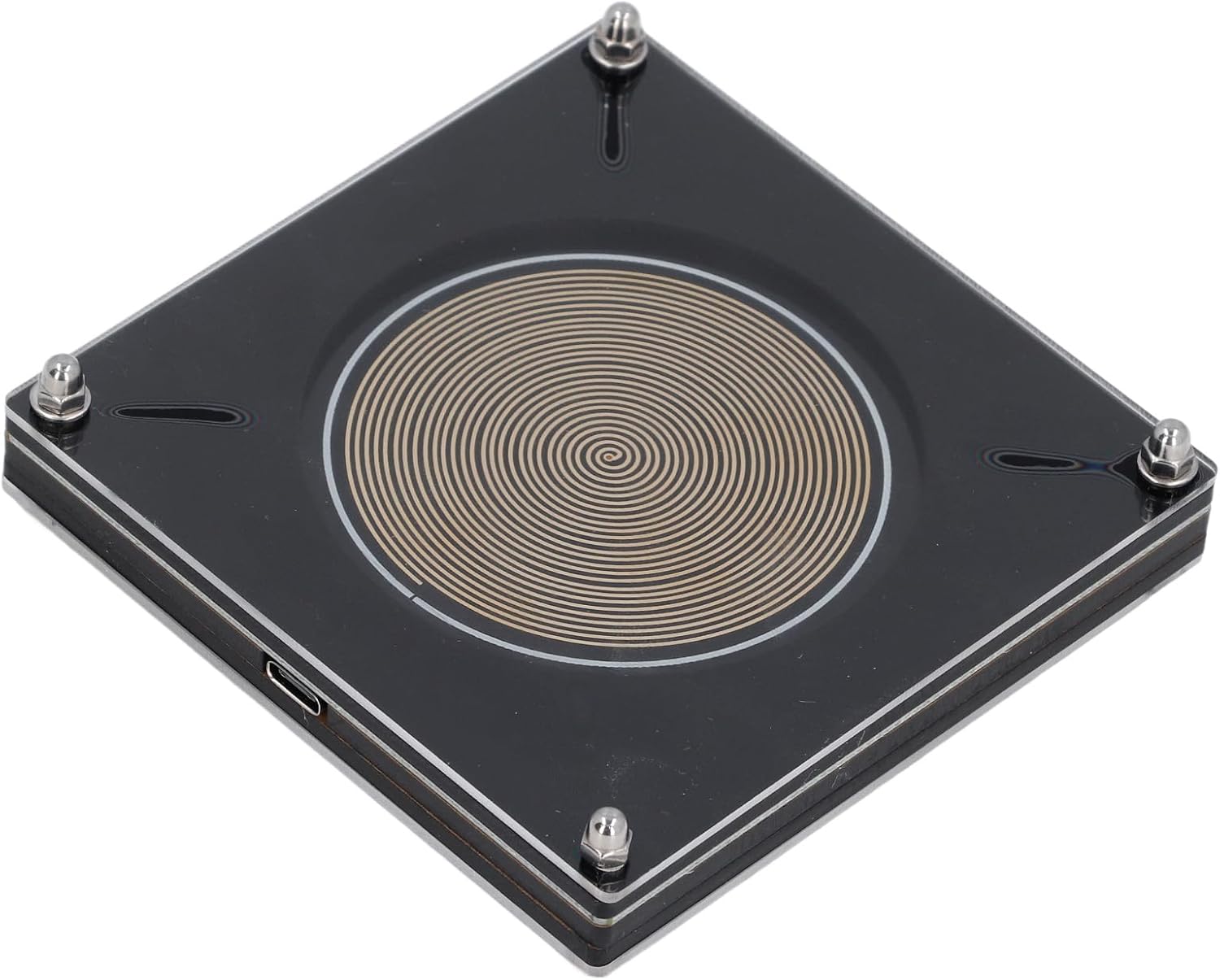Hilitand Schumann Resonance Generator 7.83HZ Ultra Low Frequency Pulse Resonator with Indicator Improve Sleep and Health, Stable and Effective, Suitable Containers for Water Filling