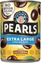 Pearls Extra-Large Ripe Pitted Olives, Pack of 8, 6 oz Cans