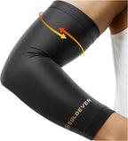 Copper-Infused Elbow Compression Sleeve for Men & Women [Pain Relief & Sports Protection] Elbow Brace for Tendonitis and Tennis Elbow - Elbow Sleeve for Workouts, Sports, Golfers, Arthritis, Bursitis, Weightlifting