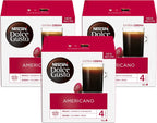 Nescafe Dolce Gusto Coffee Pods, Americano, 16 capsules, Pack of 3