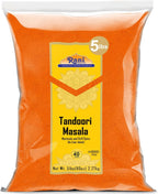 Rani Tandoori Masala (Natural, No Colors Added) Indian 11-Spice Blend 80oz (5lbs) 2.27kg Bulk ~ Salt Free | Vegan | Gluten Friendly | NON-GMO | Kosher | Indian Origin