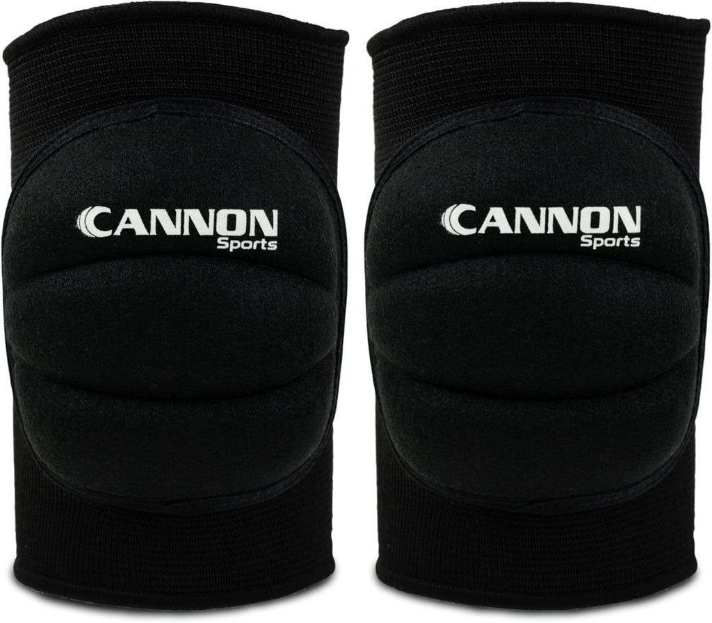 Cannon Sports Pro Volleyball Knee Pads – Thick Padded Sponge for Extra Support – Breathable Anti-slip Collision Avoidance Pro Knee Pads – Volleyball, Wrestling, Working & More