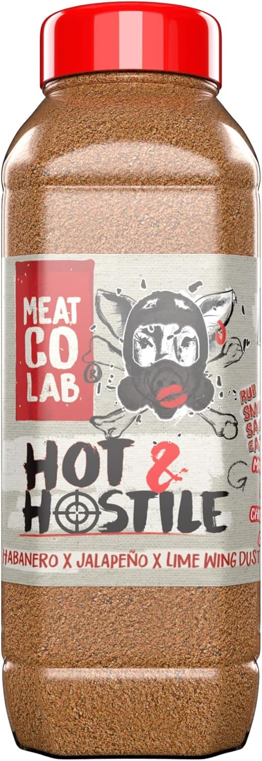 Angus & Oink Rub Me BBQ Seasoning- Hot & Hostile (POD) - 1.1 Kg