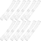 6 Pairs Invisible High Heel Shoe Straps, Transparent Elastic Anti-Loose Shoe Straps for Women, Reusable TPU Ankle Strap Shoelaces Belt for Daily, Weddings, Parties