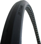 The Aftermarket Group Wheelchair Tire, Low Profile Urethane Foam, Pyramid Shape, Grey, 24" x 1", TAG141001