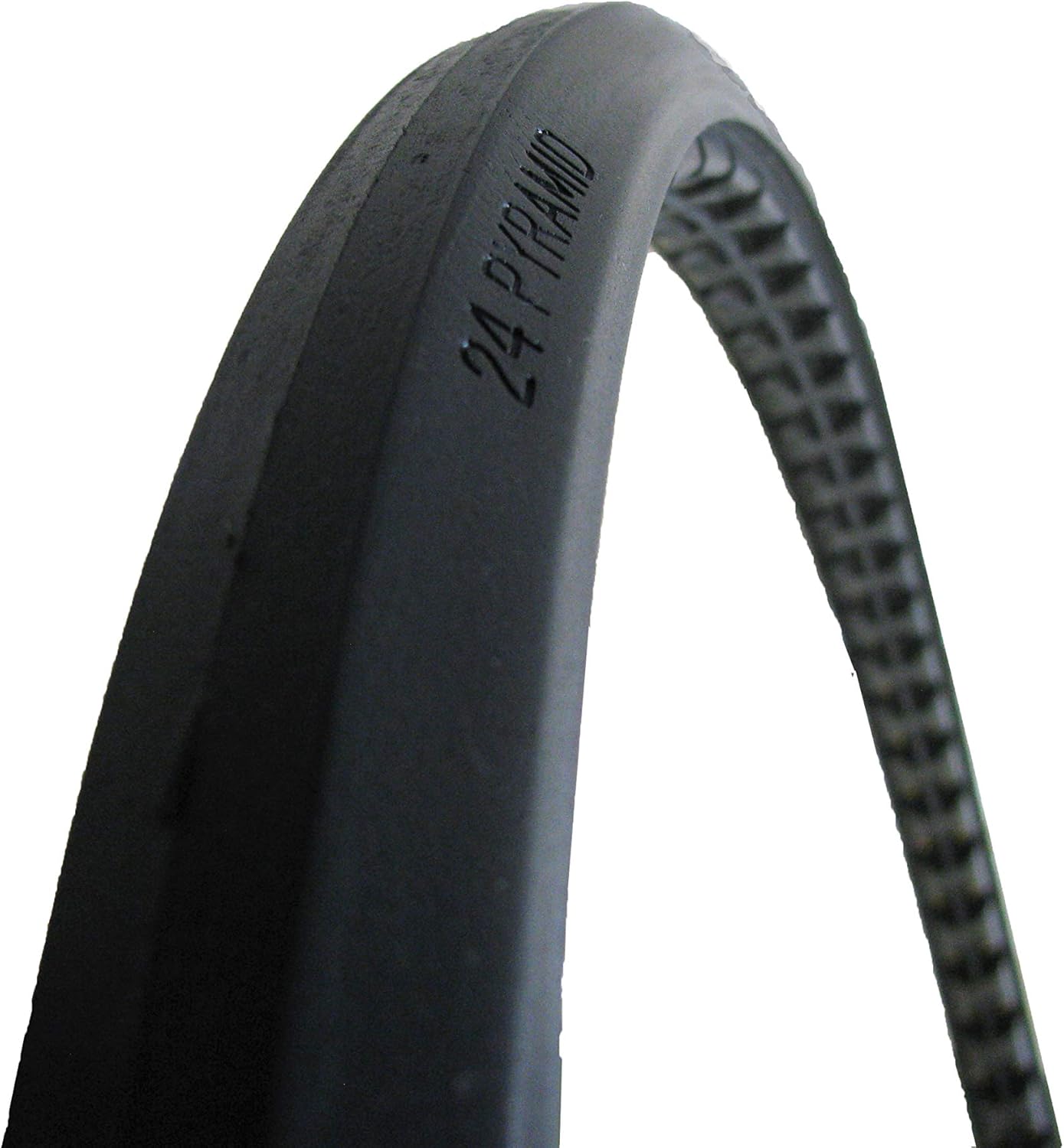 The Aftermarket Group Wheelchair Tire, Low Profile Urethane Foam, Pyramid Shape, Grey, 24" x 1", TAG141001