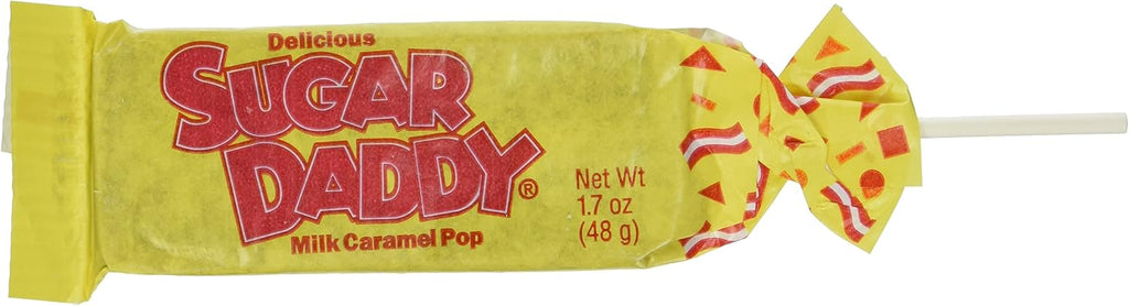 Charms Sugar Daddy Milk Caramel LolliPops [case of 24]