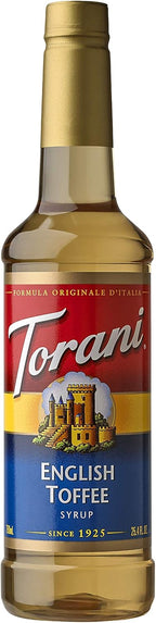 Torani English Toffee Syrup, 25.4 Ounce